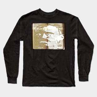 Frankenstein image/text Long Sleeve T-Shirt